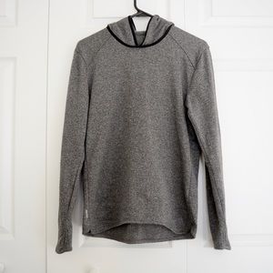 Adidas climalite gray sweatshirt hoodie